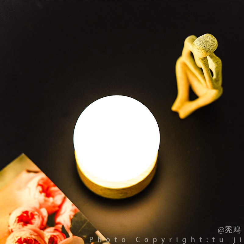 黑夜无论怎样悠长 白昼总会到来浪漫星球水晶小夜灯创意礼品