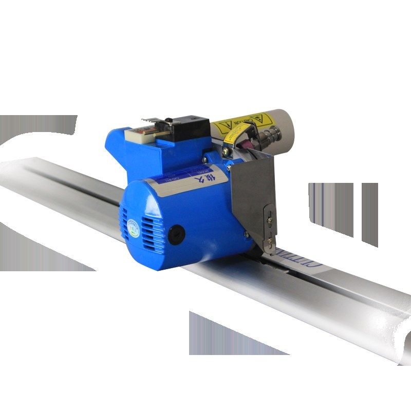 启森大功率高速轨道式断布机液晶计数裁布机自动磨刀切布裁床电剪