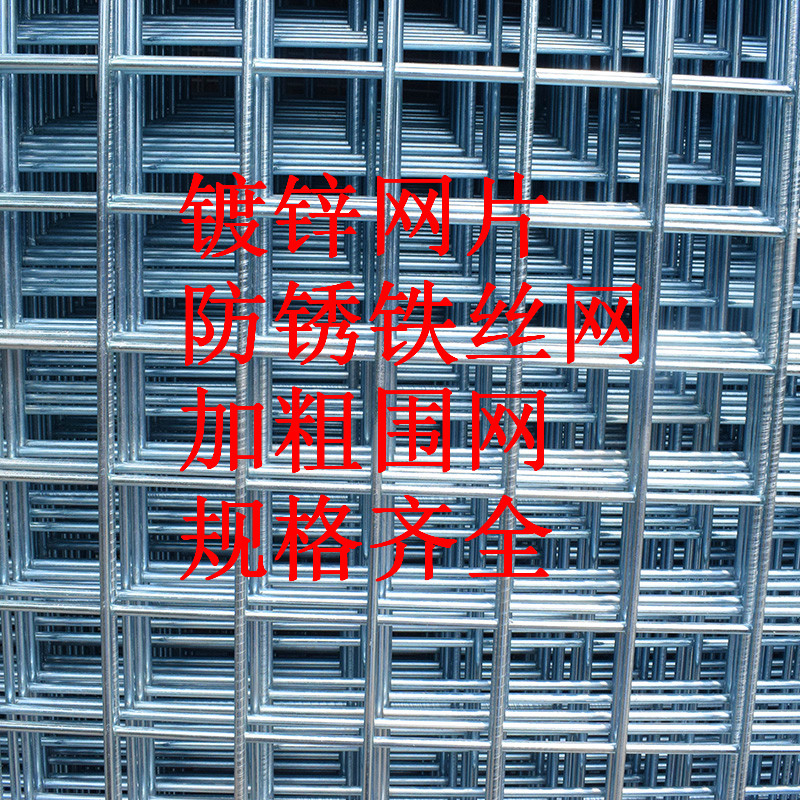 钢筋网电焊网片镀锌铁丝网钢丝网片DI狗笼围网货架隔离网养殖网