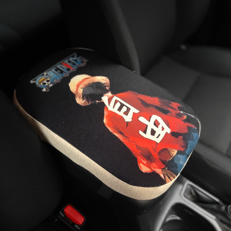 汽车中央扶手箱垫增高保护车载通用回弹车内车用可爱卡通装饰