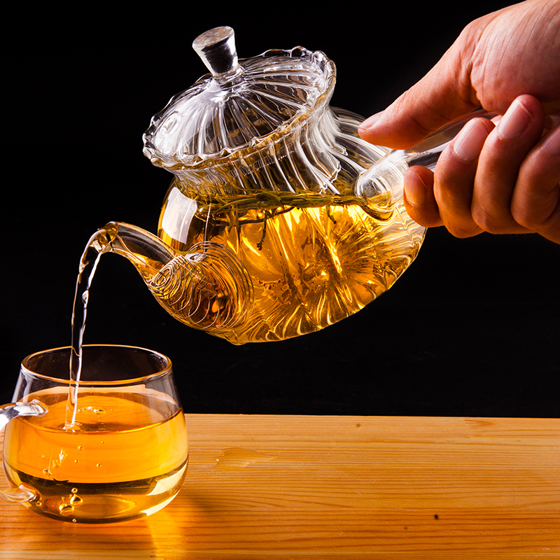 侧把明火烧煮玻璃壶煮茶炉空气灯煤油炉专用功夫茶具电陶炉可用