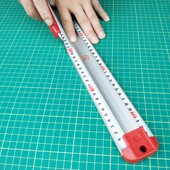 美工尺防护广告尺铝合金尺子工具设备直尺防滑t形直尺kt板裁切尺