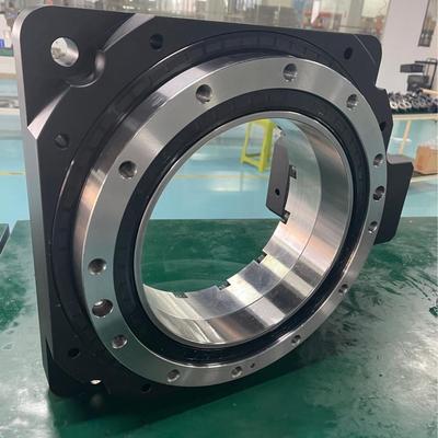 乐鑫70重载高精密中空旋转平台步进伺服转台定位分度盘