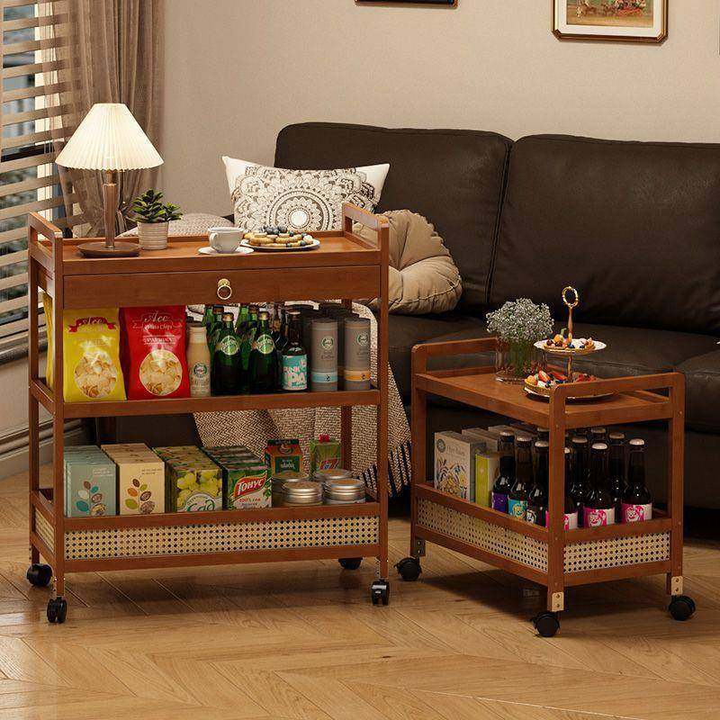 新款茶水柜小推车网红非实木沙发边几中古可移动茶几客厅边柜餐车,鲜花速递/花卉仿真/绿植园艺,割草机/草坪机,淘宝优惠券,粉丝福利购,淘宝优惠卷