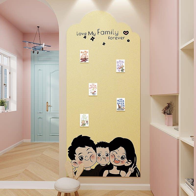 毛毡墙贴照片墙背景板展示墙毛毡板墙面装饰板展示创意拍立得客厅