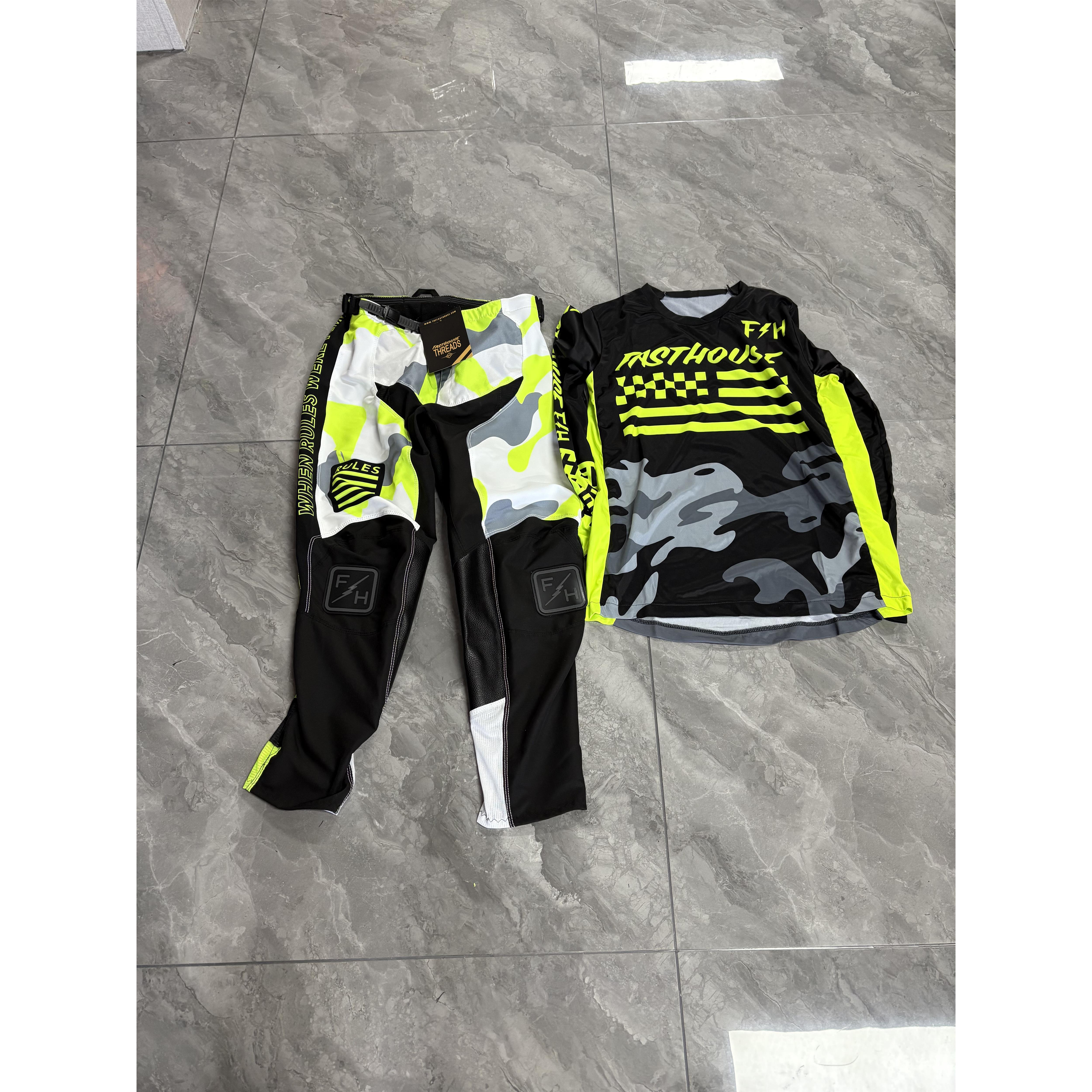 新款越野骑行服套装机车服越野机车服速干透气花色多样套装