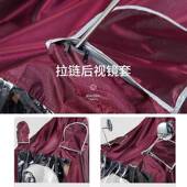 中974南电动电摩托车行雨衣双人暴男女加瓶大加厚骑长款 全身防雨