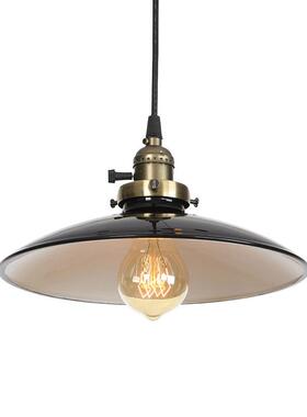 美式餐D0019乡村艺术开色简约带关厅吧台客厅红色绿色白黑色吊灯