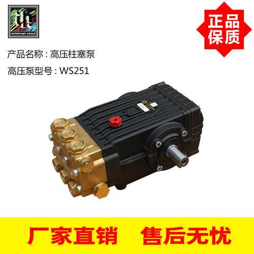 意大利进口INTER英特 250BAR 15L/Min 高压柱塞泵 WS251/102