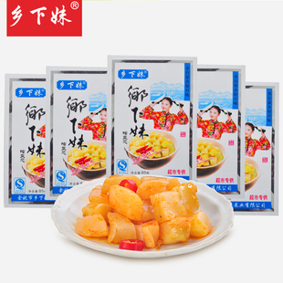 乡下妹榨菜芯开胃菜85g下饭菜宁波余姚特袋装开味宁波特色菜