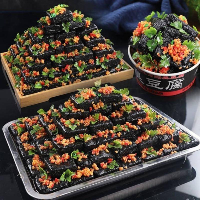 仿真食物臭豆腐模型品模具菜品模型假模具臭豆腐模型摆摊一件