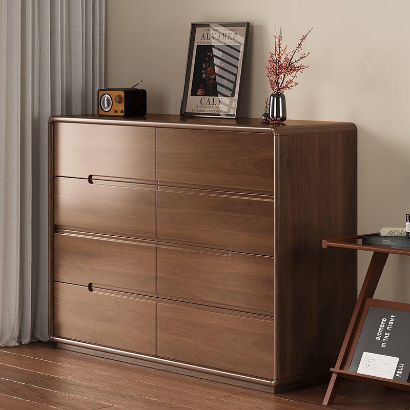 办公柜实木五斗矮柜客厅靠墙柜子抽屉柜房间商用收纳置物柜立柜橱