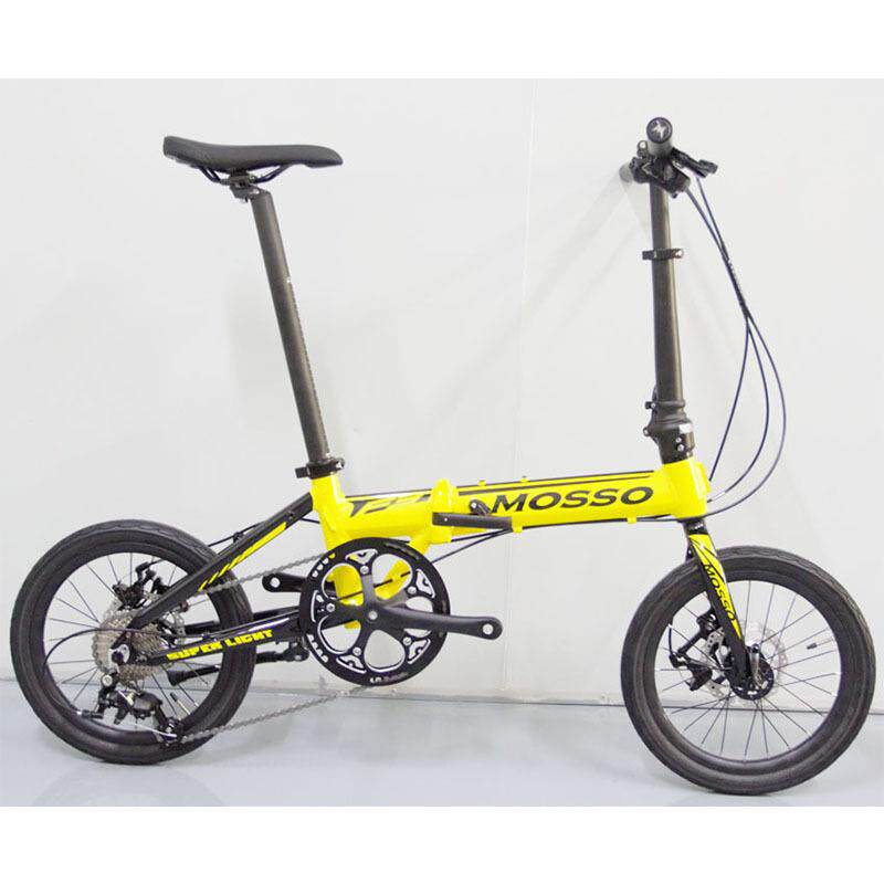 1MOSSO F3F3折叠自行车铬钼钢9碟刹折叠车风行6寸34驾9代步速代专