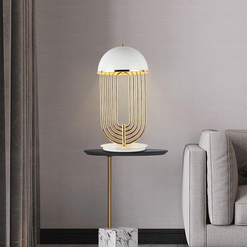 后现代轻奢台灯可旋转客厅样板房卧室床头柜创意简约网红装饰灯具