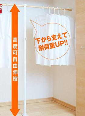 1R台VPY型弹伸缩竖杆阳晾衣杆支撑杆衣橱384衣柜挂衣杆支簧架不含