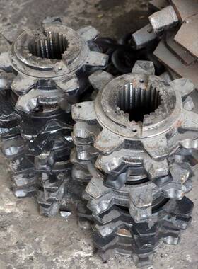 提升机链轮输送轮机提升机40T工业链0NE提50NE10斗式升机铸钢链轮