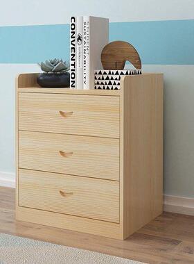 实木斗柜松木收纳30177三五多抽屉柜简约现代合儿童四物储柜组多