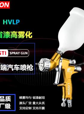 厂家包邮立森GTI汽油车金面漆漆喷钣漆枪高气雾化HVLP高端XXT动喷