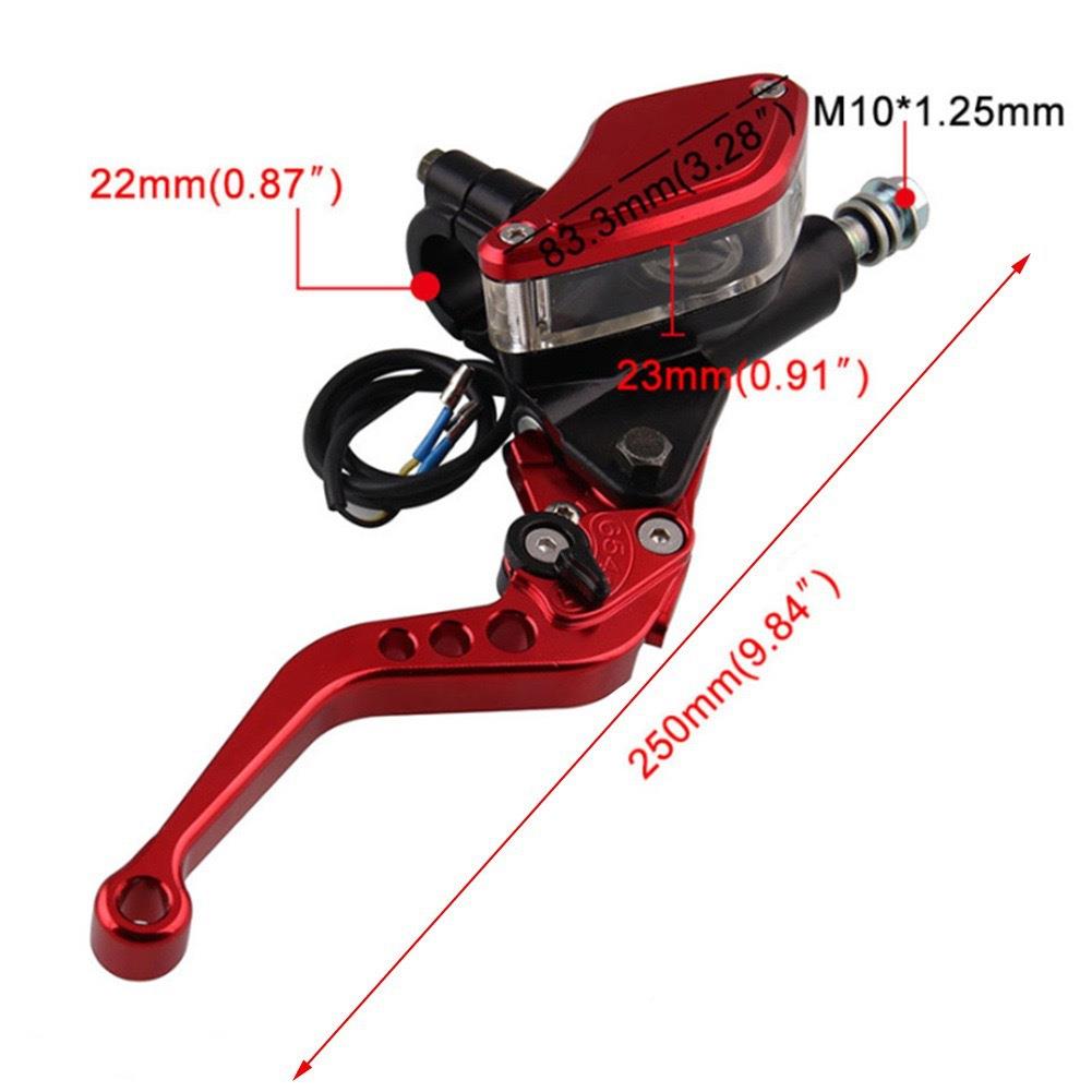 摩离BBC托车NC铝合金六档刹C车上泵大树叶直推上泵合通器液压制动