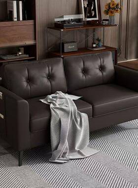 沙小户型双三人出发房屋公接寓服装YAR店休息区待租黑色懒人客厅