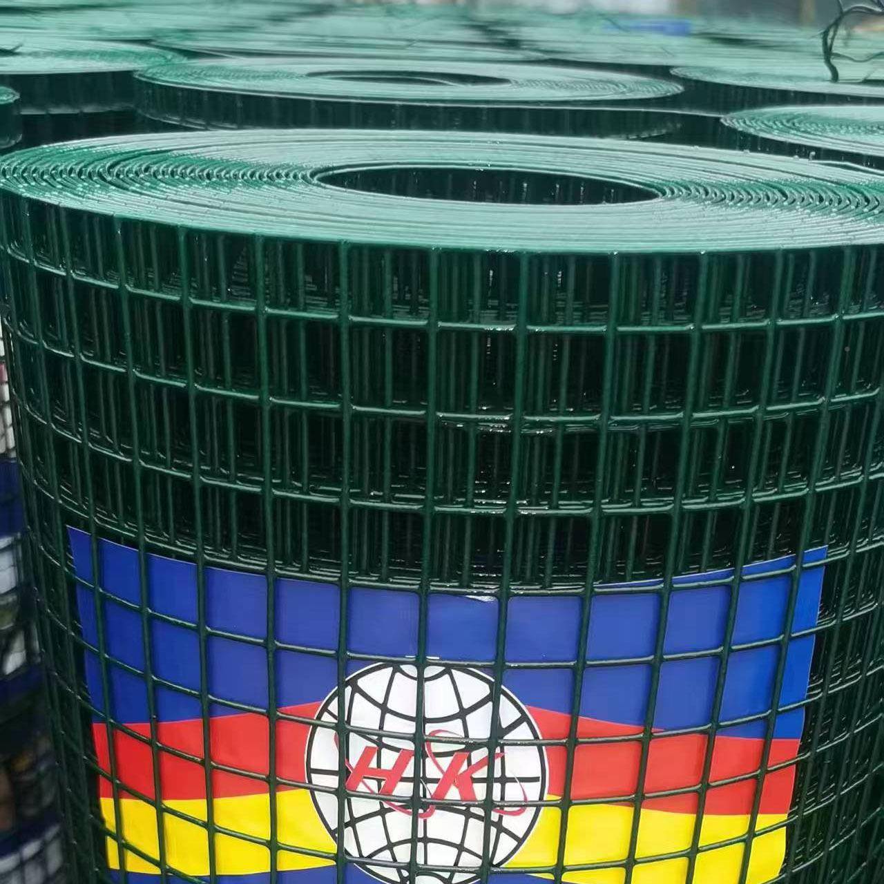 河HK绿色硬DGA塑铁北网养殖防护围栏护栏丝网网公路围栏浸塑