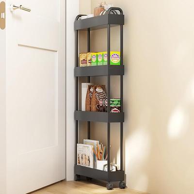 门后置物架薄超厨SED房卫生间浴室所卧厕室防盗门后超窄多层收架