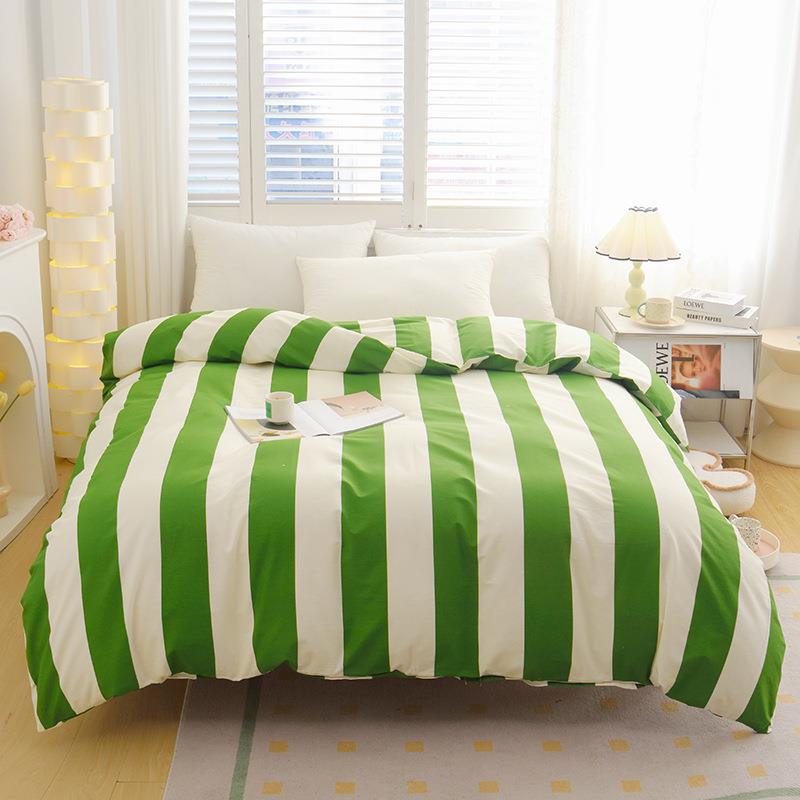 2024新款1370被套纯棉被套小清新纯色单件被套