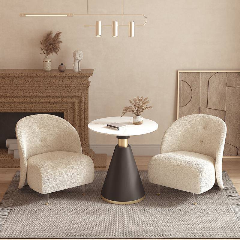 洽谈桌椅组合商务办公室酒店大厅现代简约轻奢售楼处接待会客沙发