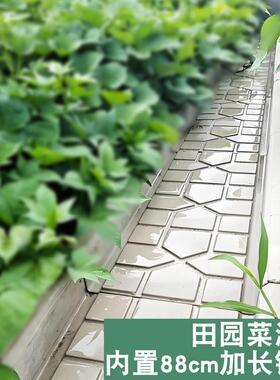 菜沟板制水泥园田路板成铺品预混凝土乡村沿XXU路石围栏地砖厂家