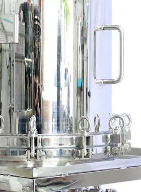 叠式板框锈钢过滤器层性炭立式过OXK滤不机精活密叠片压滤机