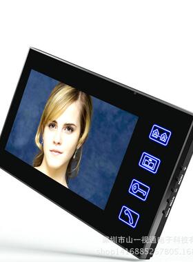 寸SY816MJS彩密码门7禁刷卡可视对讲门铃无0线遥控开锁高清100色