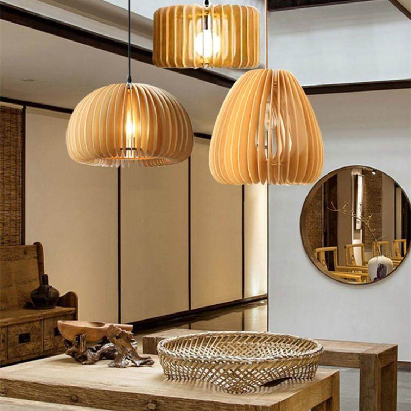 vintage日式古卧灯木质吊灯创意餐复厅738灯具书艺房中室古南瓜术,家装灯饰光源,智能吊灯,淘宝优惠券,粉丝福利购,淘宝优惠卷