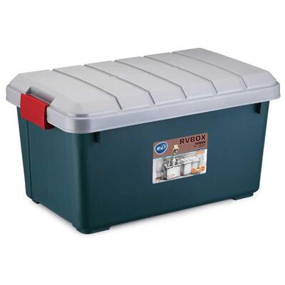 用带锁整理车箱收纳箱储物箱车式专用加厚612置物箱厂家直汽销