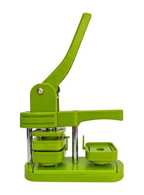 蓝色轻便塑料徽转章机塑料胸章50*50方形胸章Y机自套装DI吧唧制机