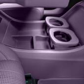 用零跑B10中控下958210物盒双储层收纳适箱硅垫胶汽车改装 内饰配