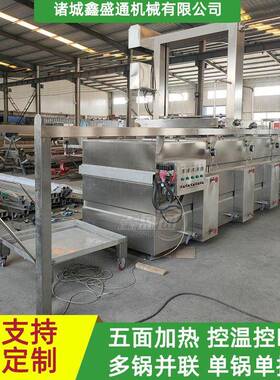 全自食动方形卤煮锅商用蒸汽熟鸭脖卤WFT煮肉锅河间驴大型煮肉设