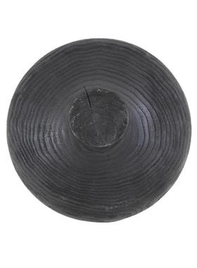 厂家销售手果工制作黑色碳化零木质托盘器摆盘CF20105水食盘居家