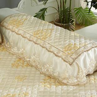 发沙发扶手盖巾欧式沙发套罩巾fde67068贵沙防垫坐垫20妃23新款四