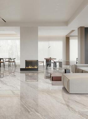 瓷简1高端同款真密大理石定位缝连纹砖希腊灰900x18D6120100灰色