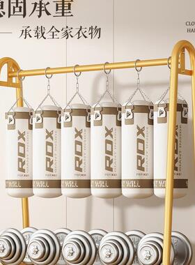 挂衣架落卧地室家用晾架衣架简易衣帽室内阳台凉F98JJ556衣服架落