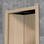 钢18ZD1800度折叠门五下金配件卧室门卫生间304不锈平全开吊折轮