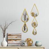 简约创装 饰玄墙面挂意镜 饰镜子铁艺装 饰镜关卧室背景MB 23A06墙装