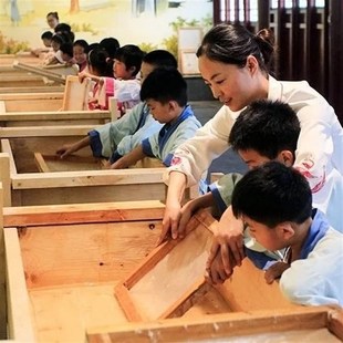 抄纸竹帘古法造纸设备工具定制古法造纸整定制竹造纸网框