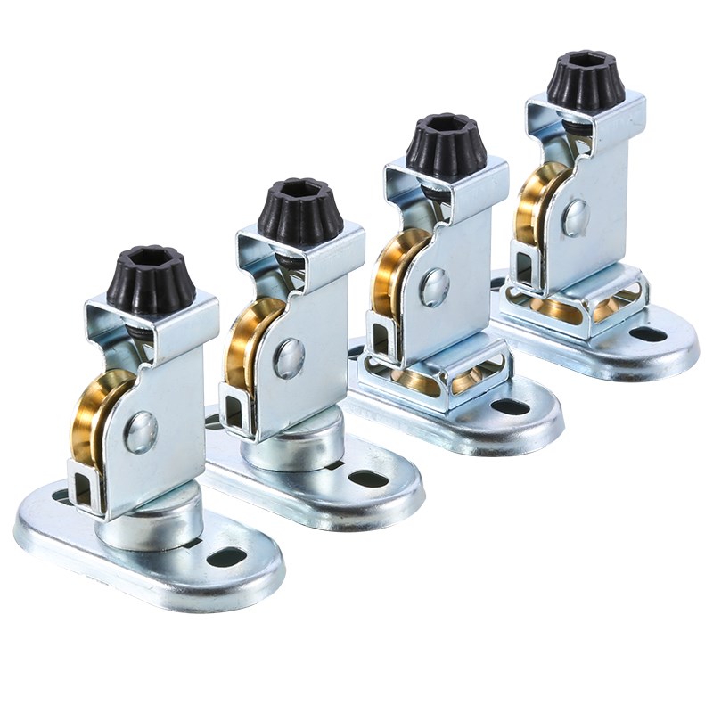 艾尚居晾衣架配件滑轮家用凉衣架阳台晾衣杆顶座轮手摇升降晒衣架