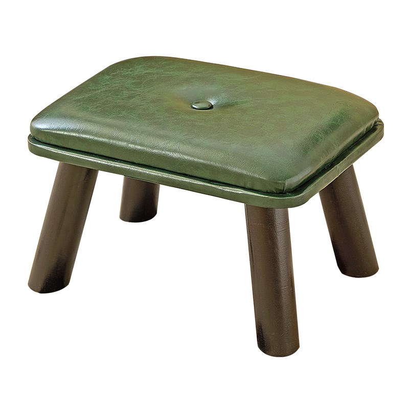 实木小家用矮凳现代简约沙发凳门口换鞋凳客厅茶几凳软包板凳