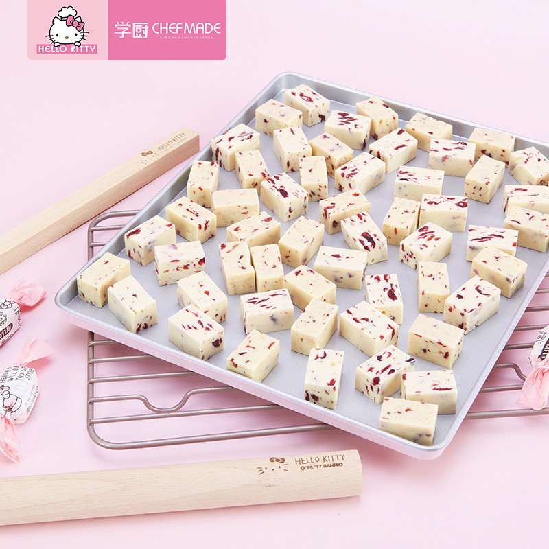 做雪花酥牛轧糖模具工具套组家用手工自制饼干定型不沾烤盘烤箱用