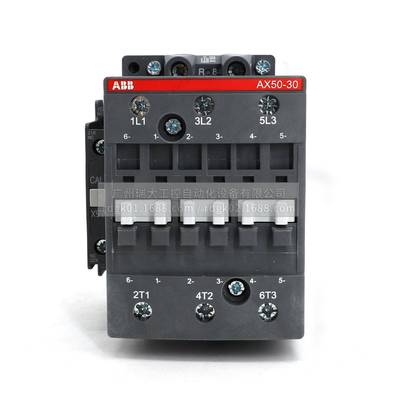 AB0B10139700原装A交流接触器AX50X-03-11-80*220-230V50Hz/23-24