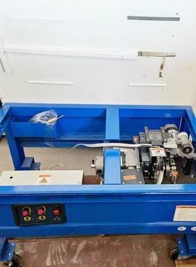 不锈递钢材质半动打包机低台捆快扎打包自HKP机低噪音纸箱打包机