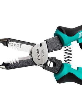 /25939-CP42嘴0多功能电工钳剪切剥线压接多功能尖一体钳