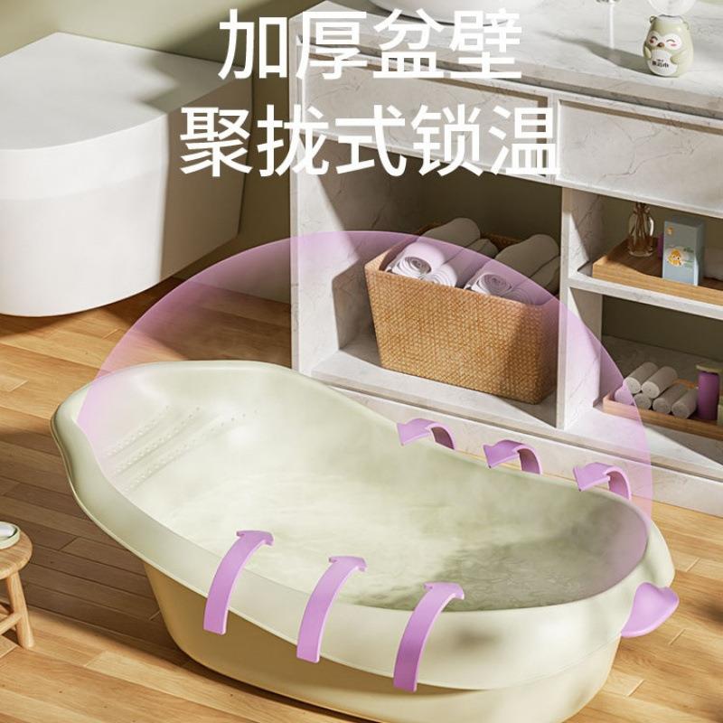 洗婴一儿洗澡盆宝宝浴儿盆儿童大号8Dt4wSft儿岁婴幼可坐躺澡桶小
